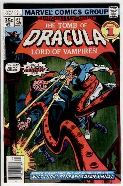 TOMB of DRACULA #62, VF+, Vampire, Undead, Marv Wolfman,1972, Tom Palmer
