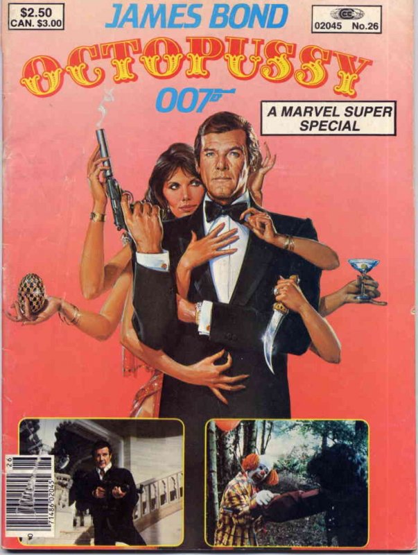 Marvel Super Special #26 VG ; Marvel | low grade comic James Bond 007 Octopussy