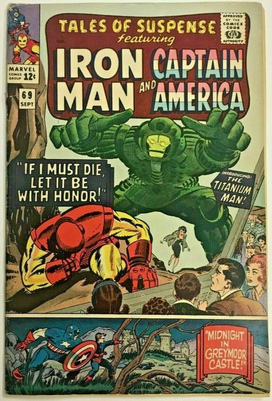 TALES OF SUSPENSE#69 VG 1965 MARVEL SILVER AGE COMICS