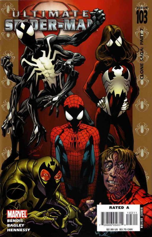 Ultimate Spider-Man #103 VF/NM; Marvel | save on shipping - details inside