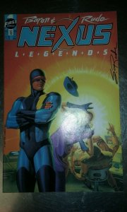 NEXUS legends 16 SIGNED BY STEVE RUDE science fiction FIRST COMICS Clonezone