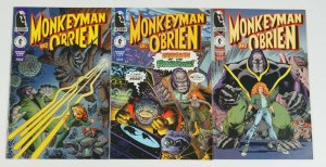 Monkeyman & O'Brien #1-3 VF/NM complete series - art adams - dark horse comics 2