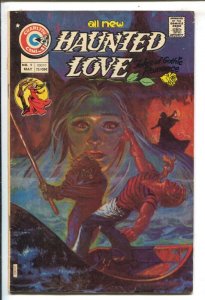 Haunted Love #9 1975- Charlton-Gothic Romance-horror-werewolf terror-mystery-VG