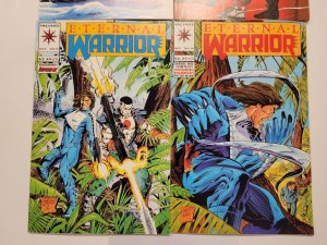 4 Eternal Warrior Valiant Comic Books #10 13 15 16 39 TJ7