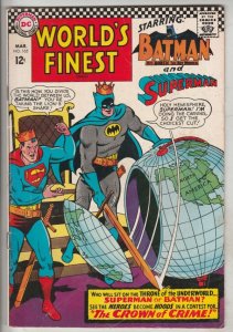 World's Finest #165 (Mar-67) FN/VF Mid-High-Grade Superman, Batman, Robin