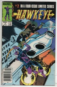 HAWKEYE #2, FN, 1983, Avenger, more Marvel in store