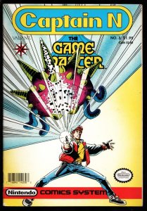 Captain N: The Game Master #3  1990 - Valiant  -VF - Comic Book
