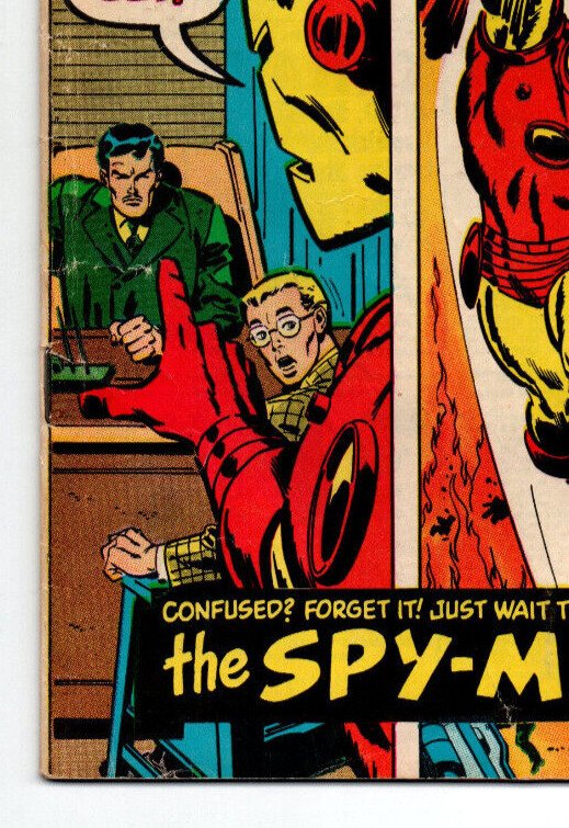 Invincible Iron Man #33 - 1st appearance Spymaster - KEY - 1971 - VG/FN