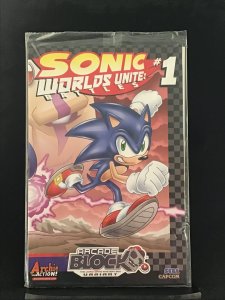 Sonic Worlds Unite: Battles #1 Arcade Block Variant