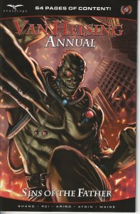 Van Helsing Annual Sins of the Father Cover B Zenescope Comic GFT NM Barrionuevo