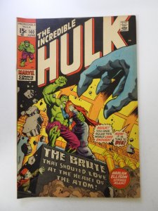 The Incredible Hulk #140 (1971) FN condition