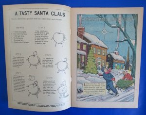 1969 STACEY'S DEPARTMENT STORE - SAVANNAH, ILLINOIS Merry Christmas comic VGN