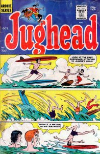 Jughead (Vol. 1) #137 FN ; Archie | October 1966 Surfing Cover