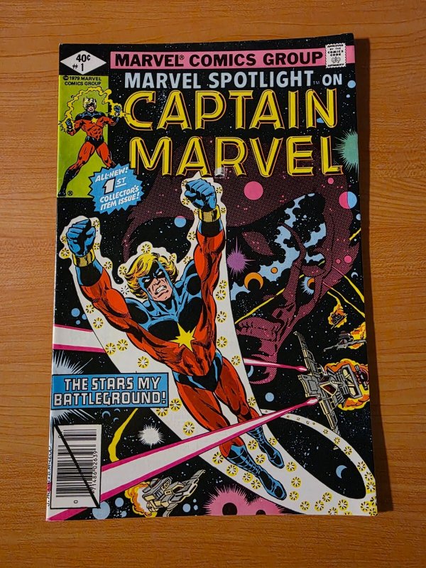 Marvel Spotlight #1 Captain Marvel ~ NEAR MINT NM ~ 1979 Marvel Comics
