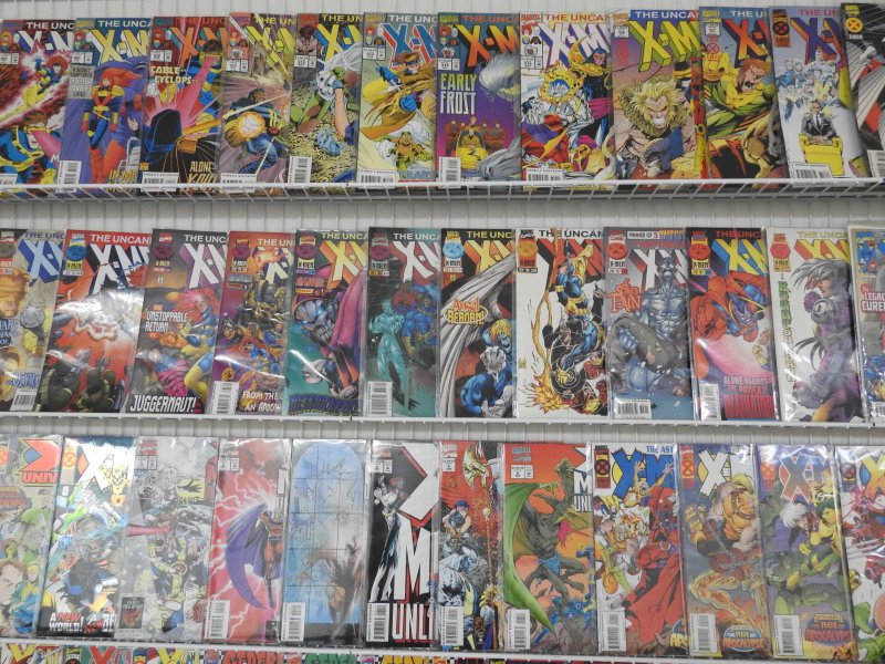 Huge Lot 180+ Comics W/ Uncanny X-Men, Weapon X, Chronicles+ Avg VF Condition!
