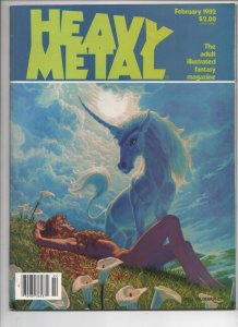 HEAVY METAL Magazine February 1982 FN+ Corben Moebius  Jeff Jones 1977 series