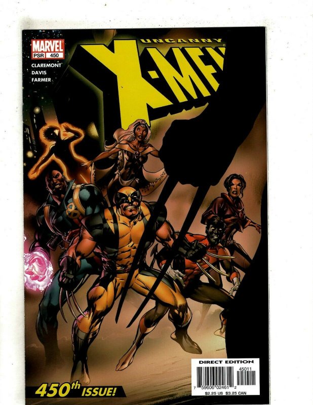 Uncanny X-Men # 450 NM Marvel Comic Book 1st Print Wolverine Storm Gambit GE8