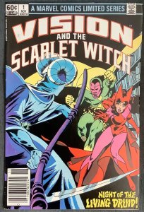 Vision and the Scarlet Witch #1 Newsstand Edition (1982, Marvel) VF/NM