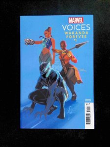 Marvel's Voices Wakanda Forever #1D  MARVEL Comics 2023 NM  Richardson Variant