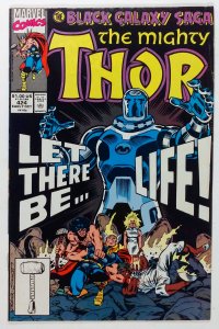 The Mighty Thor #424 (1990) 1st app of the Blue Celestial
