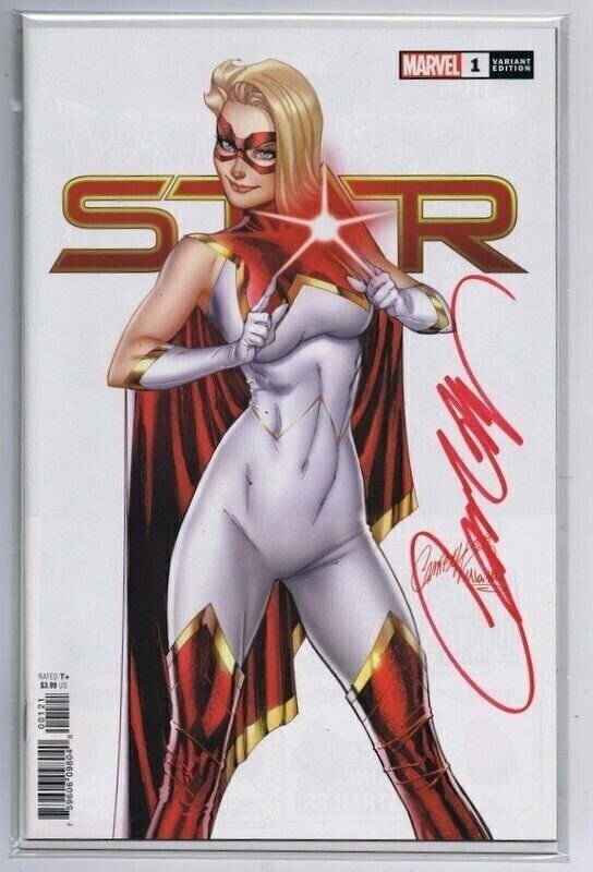 J Scott Campbell SIGNED 2019 Star #1 JSC SEALED GGA Marvel Comics