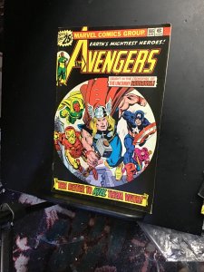 The Avengers #146 (1976) Sharp black Thor cover! High grade! VF- Wow!