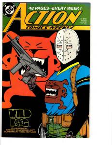 8 Action Comics DC Comics #630 631 640 643 644 645 646 647 Superman Lantern BH24