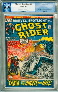 Marvel Spotlight #6  (1972) PGX 6.5! OWW Pages!
