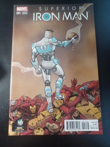 Superior Iron Man #1 NM Wizard World Variant Marvel Comics c213