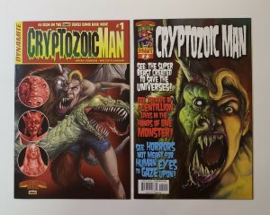 Cryptozoic Man 4 Issue Set Dynamite Comics VF/NM Or Better 