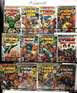 MARVEL TWO IN ONE 13-73 (31 diff)  ever lovin blue eyed THING assorted Frenemies