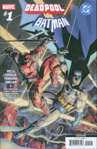 MARVEL/DC: DEADPOOL/BATMAN #1 - ADAM KUBERT 3rd PRINTING VARIANT COVER - 2025