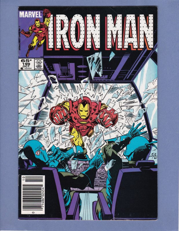 Iron Man Lot #106 144 147 155 176 186 197 198 199 Marvel Comics