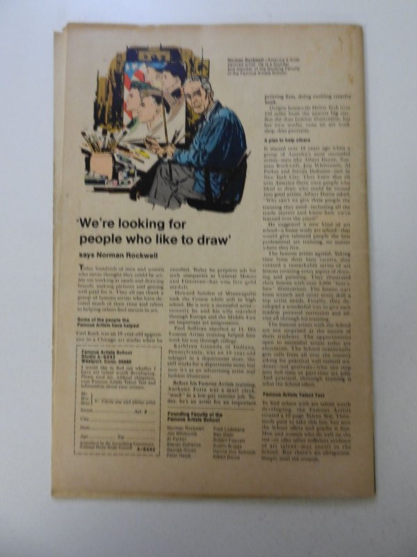 Daredevil #69 (1970) VG+ condition ink front cover