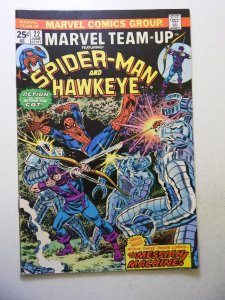 Marvel Team-Up #22 (1974) FN Condition MVS Intact