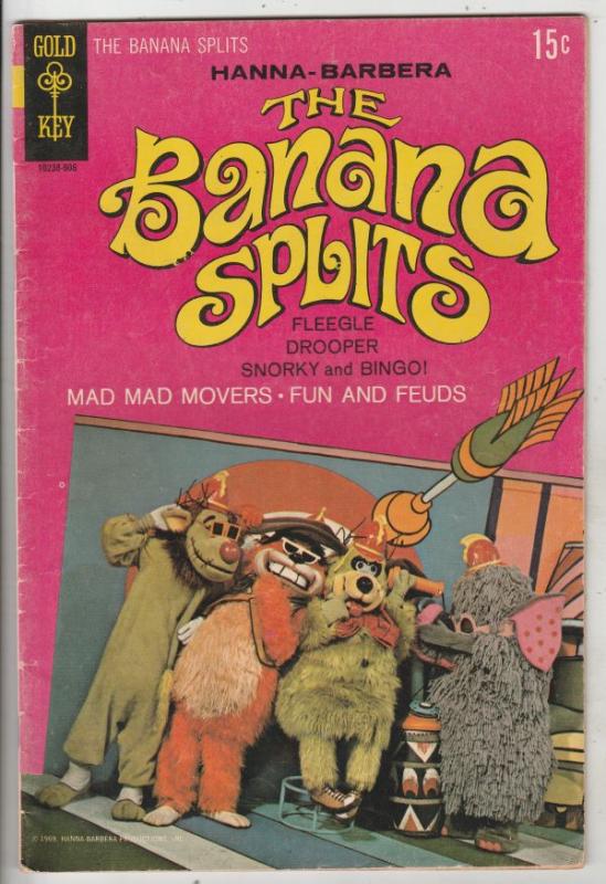 Banana Splits #1 (Jun-69) FN/VF Mid-Grade The Banana Splits (Fleegle, Drooper...