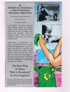 Hero Alliance #16 VF Innovation Comic Book 1989 DE13