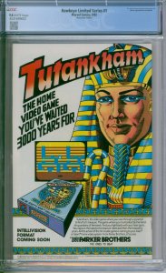 Marvel Comics Hawkeye Limited Series #1 CGC 9.8  Newsstand Edition