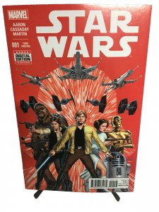 Star Wars #1 3rd Print Jason Aaron John Cassaday Red Cover Marvel 2015