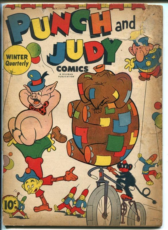 Punch And Judy 3 1944 Hillman Monkey Bicycle Pr Fr Hipcomic