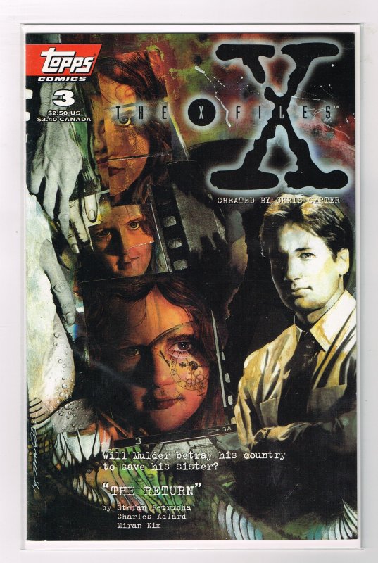 X-Files #3 The Return   (1995) Topps