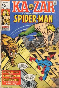 Ka-Zar #3 (1971) Spider-Man