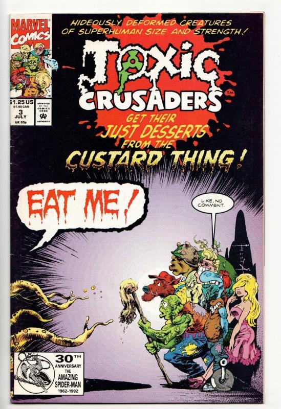 Toxic Crusaders #3 (Marvel, 1992) FN