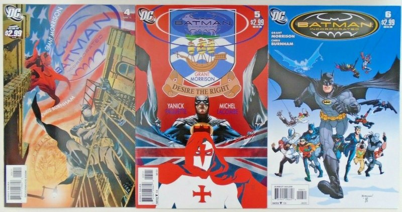 *Batman Incorporated v1 1-8 (8 books)