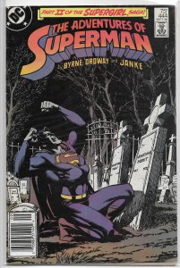 Adventures of Superman   vol. 1   #444 GD (Supergirl Saga 2) Byrne/Ordway