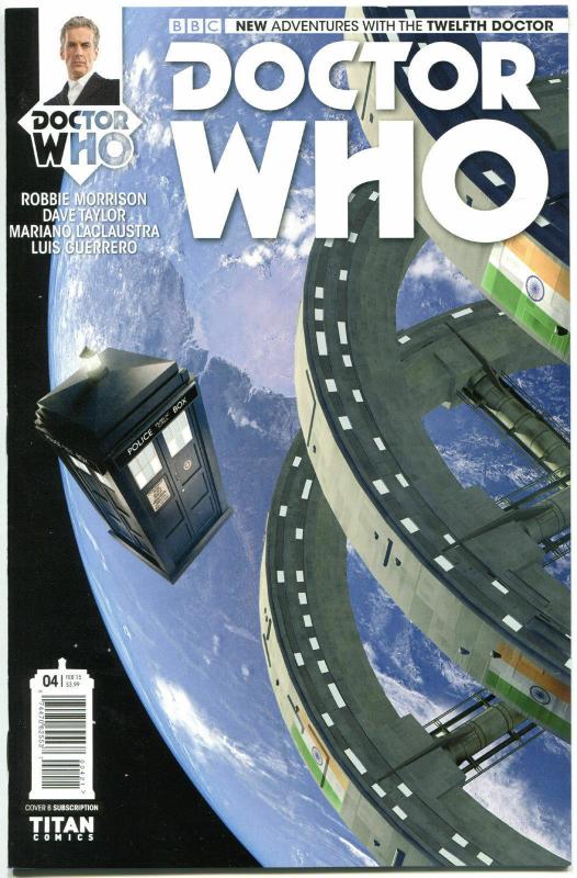 DOCTOR WHO #4 B, VF+, 12th, Tardis, 2014, Titan, 1st, more DW in store, Sci-fi