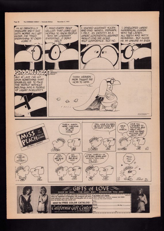 The Overseas Weekly - Sally Forth & Cannon by Wallace Wood (1972) FN+