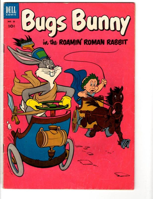 Bugs Bunny # 29 FN Dell Silver Age Comic Book Looney Tunes Daffy Elmer JL14