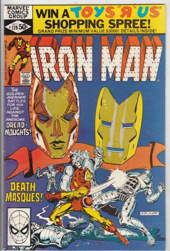 Iron Man #139 (Oct-80) VF/NM High-Grade Iron Man