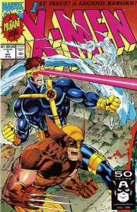 X-Men (2nd Series) #1C VF; Marvel | save on shipping - details inside